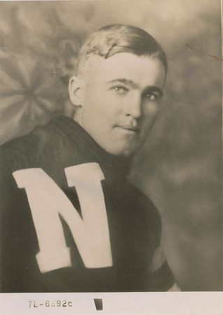 Lot #1386 Guy Chamberlain: Scarce portrait of the All-American from Nebraska - Image 2