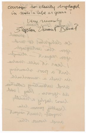 Lot #739 Stephen Vincent Benet - Image 2