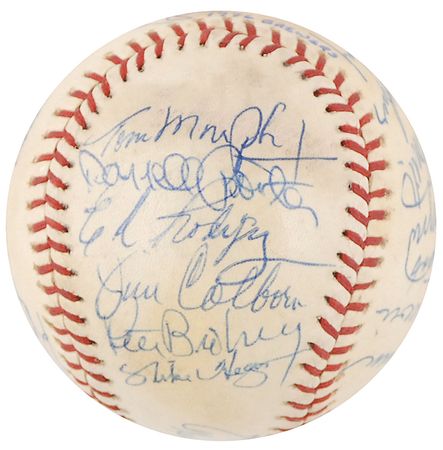 Lot #1603 Milwaukee Brewers Baseball - Image 4