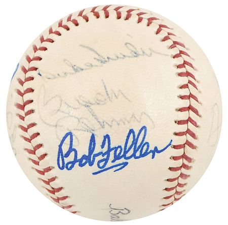 Lot #1446 Baseball Hall of Famers - Image 1