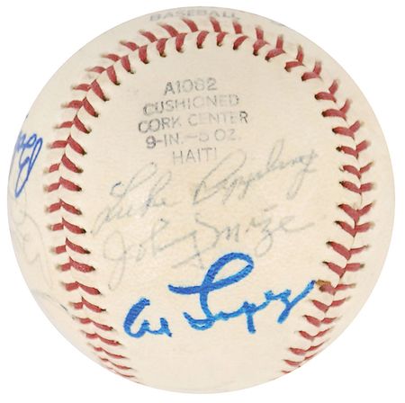 Lot #1446 Baseball Hall of Famers - Image 2