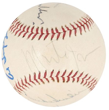 Lot #1446 Baseball Hall of Famers - Image 5