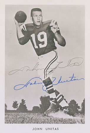 Lot #1686 Johnny Unitas - Image 1