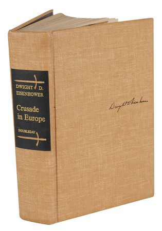 Lot #99 Dwight D. Eisenhower: Limited edition of the Supreme Commander?s memoir of World War II, signed on its desirable D-Day order - Image 2
