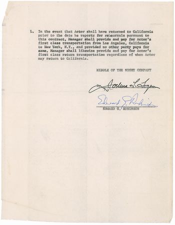 Lot #1312 Edward G. Robinson - Image 2