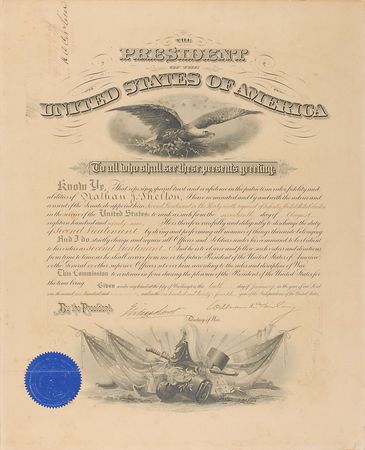 Lot #53 William McKinley Signed Document - Image 1