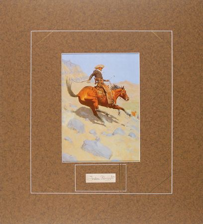 Lot #389 Frederic Remington: The great artist of the American West - Image 1