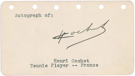 Lot #1679 Tennis Signatures - Image 2