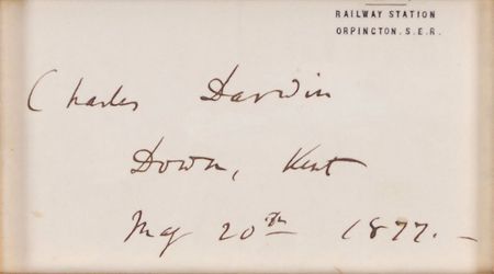 Lot #180 Charles Darwin: ?Down, Kent,? where he perfected his theory of evolution - Image 2