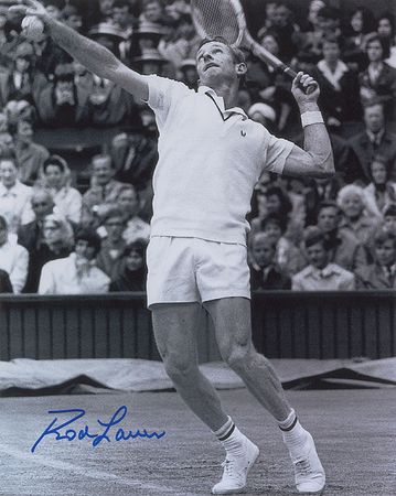 Lot #1582 Rod Laver Signed Photographs - Image 1