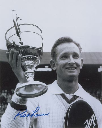 Lot #1582 Rod Laver Signed Photographs - Image 2