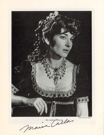 Lot #852 Maria Callas Program - Image 1