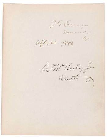 Lot #179 Congressional Autograph Book: Over 100 members of the ?Billion Dollar Congress? - Image 1