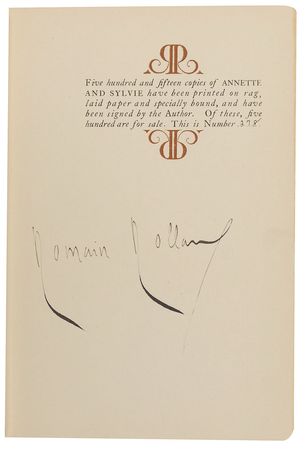 Lot #803 Romain Rolland Book - Image 1