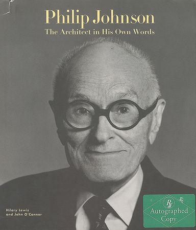 Lot #767 Philip Johnson Book - Image 2