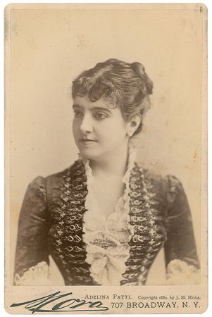 Lot #874 Adelina Patti - Image 2