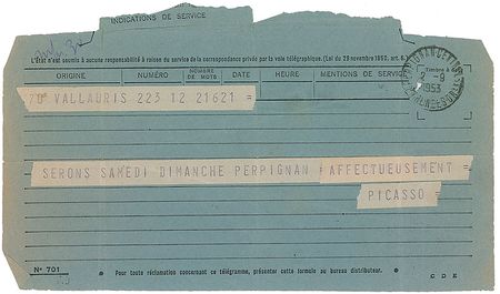Lot #696 Pablo Picasso: ?A moi ami, Picasso? - Image 3
