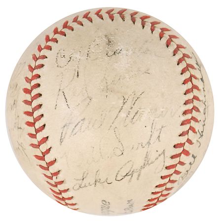 Lot #1411 Pirates, White Sox: H. Wagner, P. Traynor...: Fantastic 1937 assemblage featuring Honus Wagner, Arky Vaughan, Pie Traynor, and the Waner brothers - Image 2