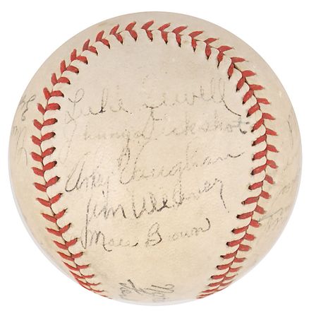 Lot #1411 Pirates, White Sox: H. Wagner, P. Traynor...: Fantastic 1937 assemblage featuring Honus Wagner, Arky Vaughan, Pie Traynor, and the Waner brothers - Image 4