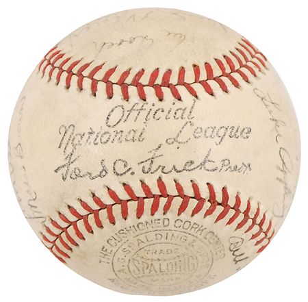 Lot #1411 Pirates, White Sox: H. Wagner, P. Traynor...: Fantastic 1937 assemblage featuring Honus Wagner, Arky Vaughan, Pie Traynor, and the Waner brothers - Image 5
