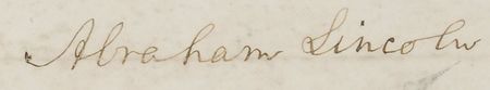 Lot #34 Abraham Lincoln: Boldly signed 1864 promotion for a Congressional Medal of Honor recipient, accompanied by the distinguished soldier’s 1850 Foot Officer Sword - Image 2