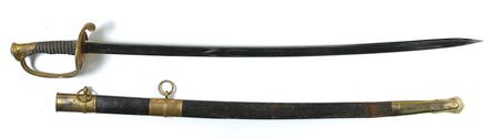 Lot #34 Abraham Lincoln: Boldly signed 1864 promotion for a Congressional Medal of Honor recipient, accompanied by the distinguished soldier’s 1850 Foot Officer Sword - Image 3
