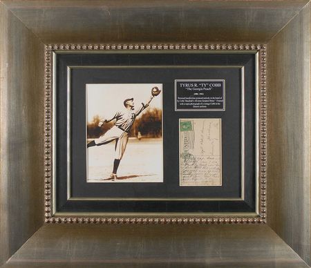 Lot #1388 Ty Cobb Handwritten Letter Signed - Image 1