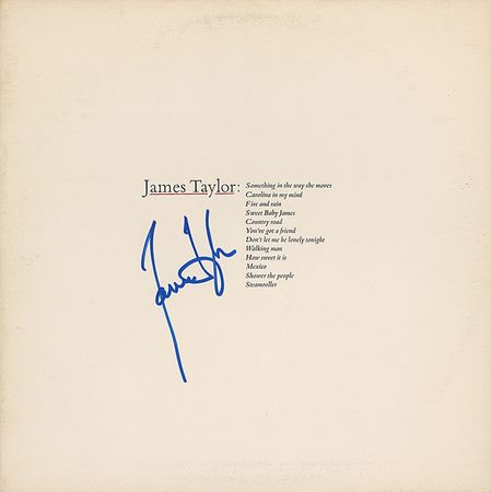 Lot #1075 James Taylor Albums - Image 1