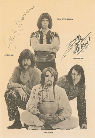 Lot #1004 Iron Butterfly Signed Photographs - Image 1