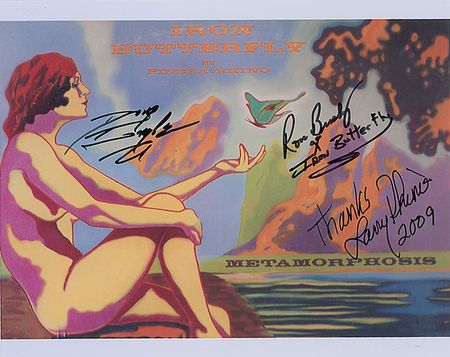 Lot #1004 Iron Butterfly Signed Photographs - Image 2