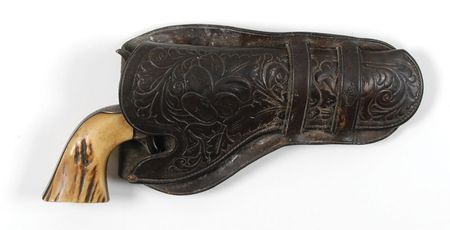 Lot #417 Colt Single Action Army Revolver with Stag Grips Revolver - Image 1