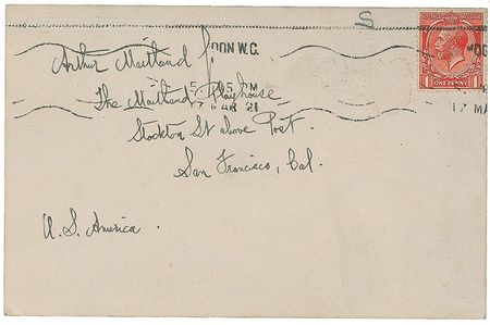 Lot #711 George Bernard Shaw: Disputed royalties for You Never Can Tell - Image 2