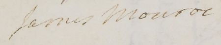 Lot #11 James Monroe Signed Document - Image 2