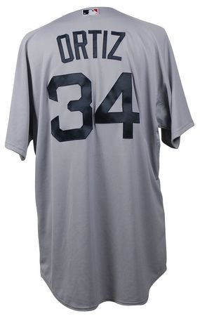 Lot #1413 David Ortiz: Opening day jersey from the World Series MVP - Image 2