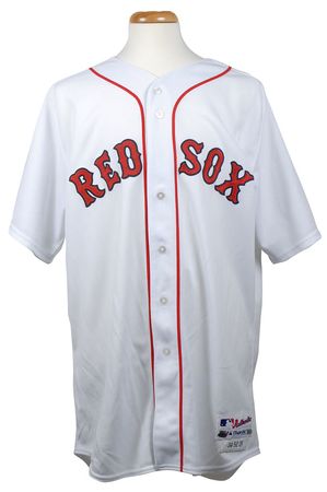 Lot #1414 David Ortiz: Game-used 2009 Red Sox jersey - Image 1
