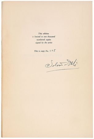 Lot #658 Salvador Dali Book - Image 1