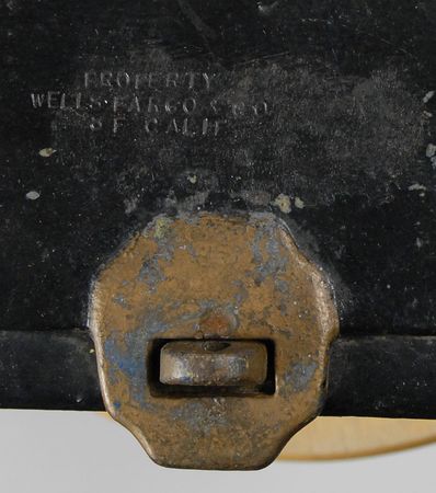 Lot #441 Wells Fargo Strongbox: Original Wells Fargo strong box from the Pawnee, Oklahoma, route - Image 2