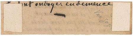 Lot #727 Vincent Van Gogh: Virtually unobtainable handwritten fragment of a poem that deeply influenced the renowned artist?s work - Image 2