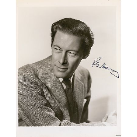 Lot #1228 Rex Harrison Signed Photograph - Image 1