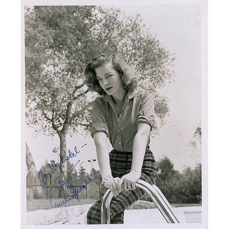 Lot #1784 Lauren Bacall - Image 1