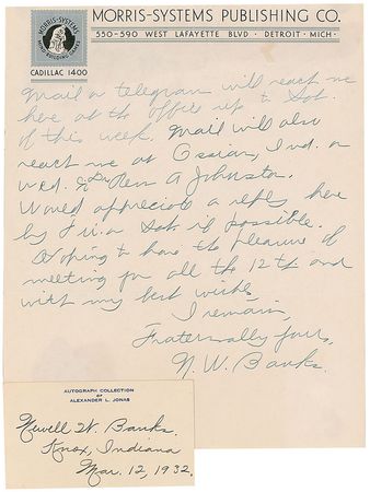 Lot #1659 Newell W. Banks - Image 2