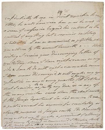 Lot #1711 Sir William Sidney Smith Handwritten Letter Signed - Image 2