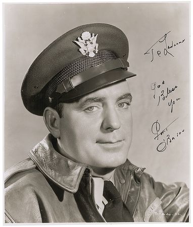 Lot #1263 Pat O’Brien Signed Photograph - Image 1