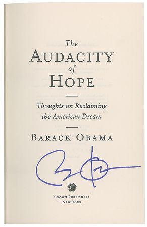 Lot #163 Barack Obama Book - Image 1