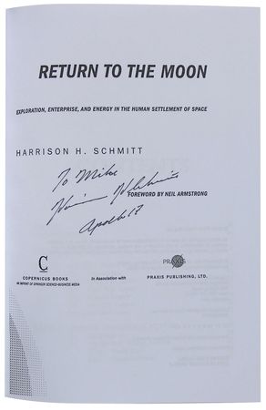Lot #1718 Harrison Schmitt - Image 1