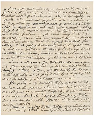 Lot #662 Fanny Burney: An unpublished letter by the famous English novelist and great epistolary - Image 3