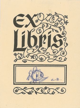 Lot #1619 Carl Barks Signature - Image 1