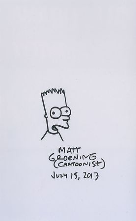 Lot #846 Matt Groening Comic Book - Image 1