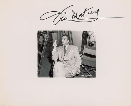 Lot #1170 Victor Mature - Image 1