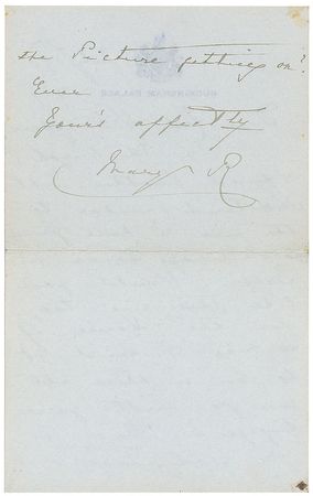 Lot #431 Queen Mary of Teck Handwritten Letter Signed - Image 2